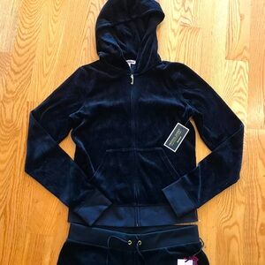Juicy Couture Women’s Black Velour Sets